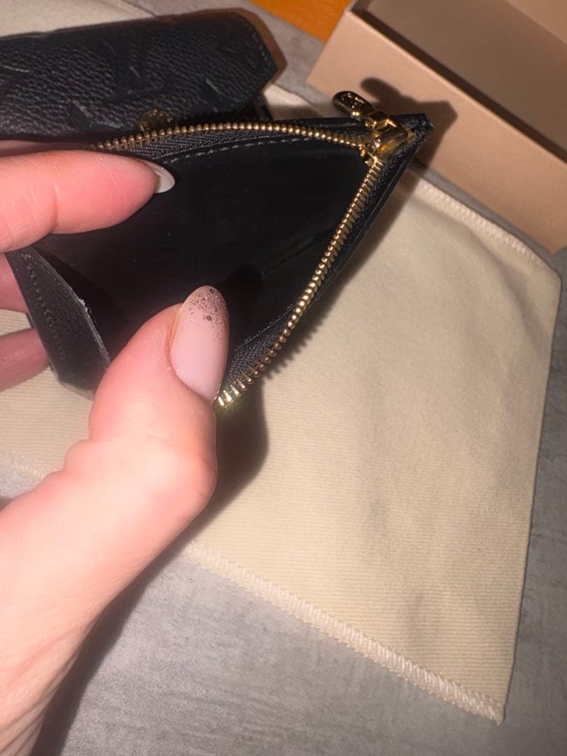 LOUIS VUITTON ポルトフォイユ・ゾエ ブラック