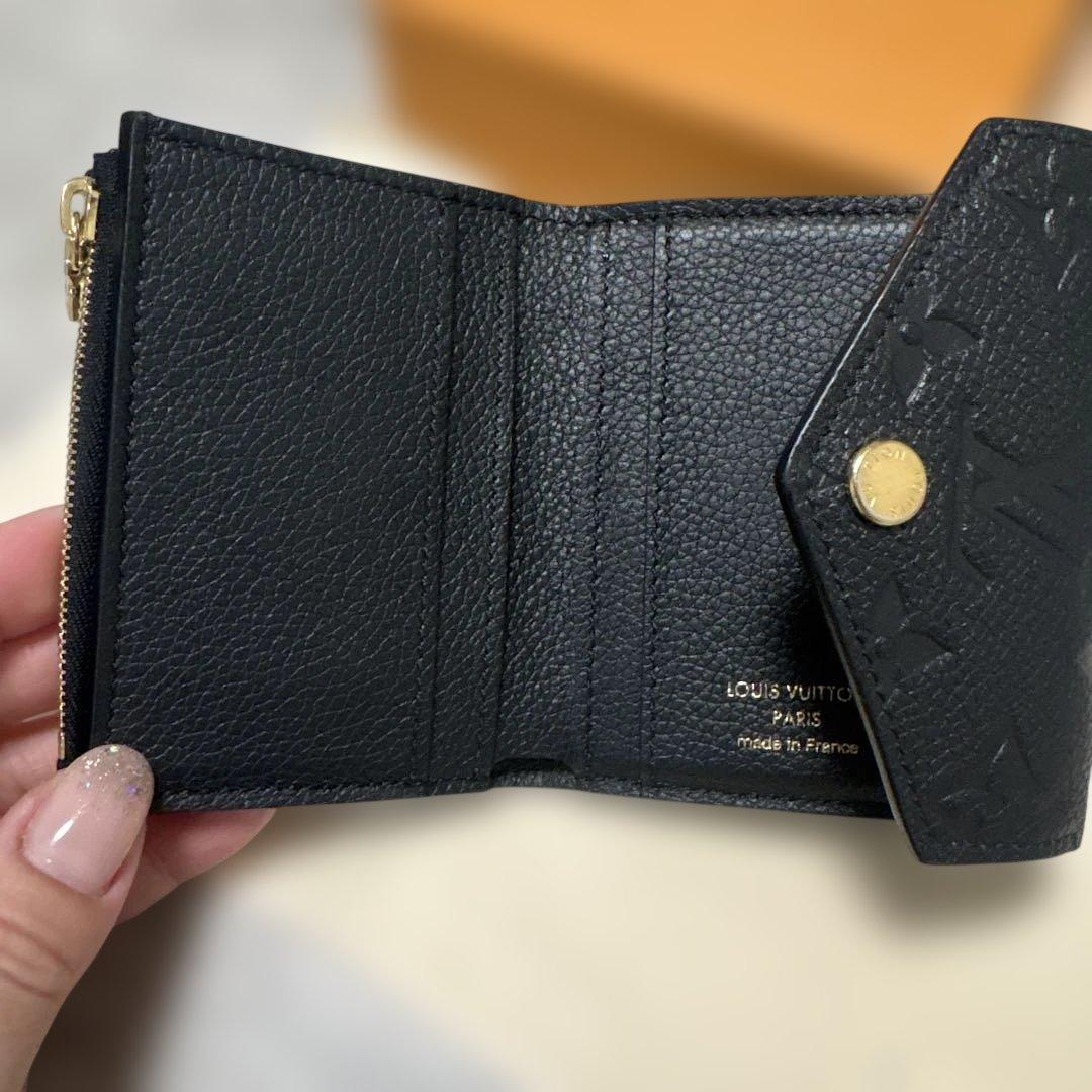 LOUIS VUITTON ポルトフォイユ・ゾエ ブラック