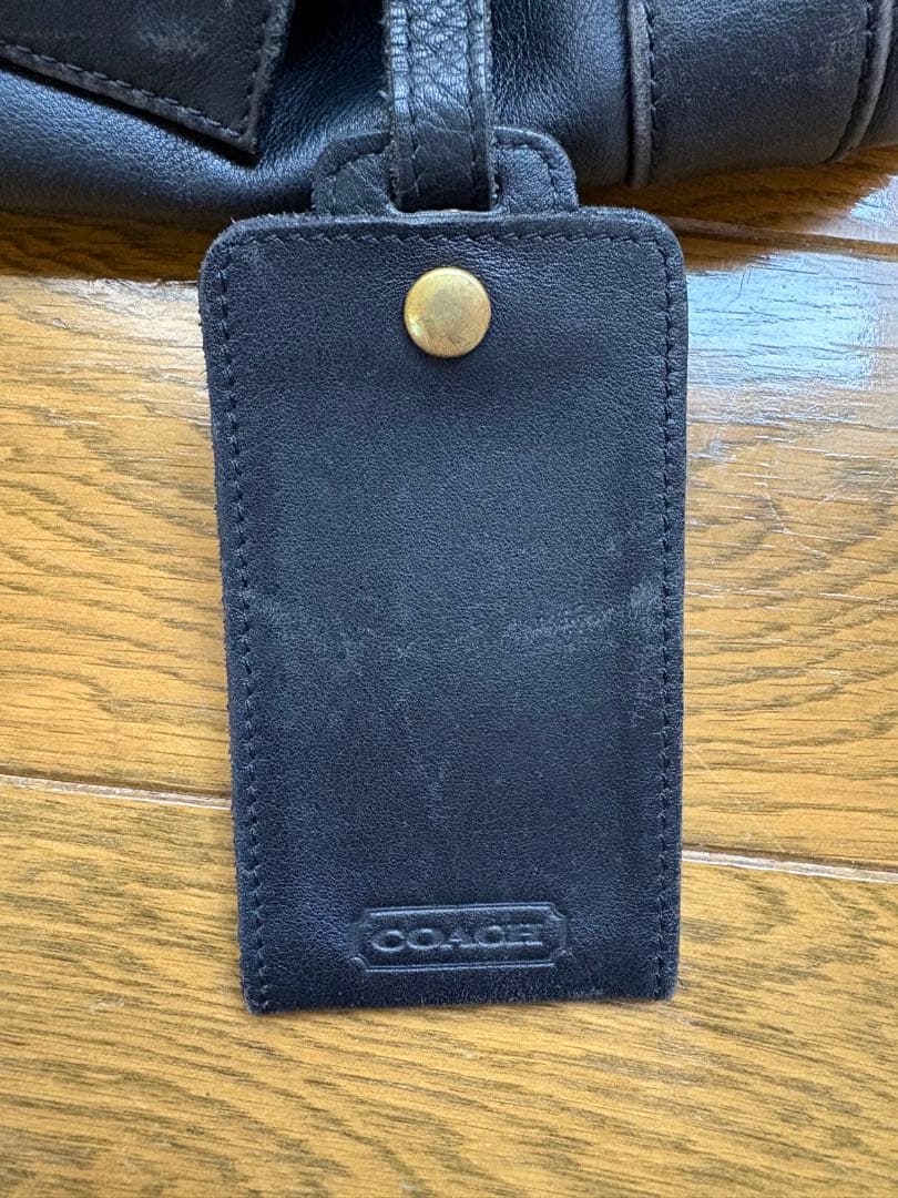 COACH 大容量ボストンバッグ ブラック　付属品付　 B6G-502L