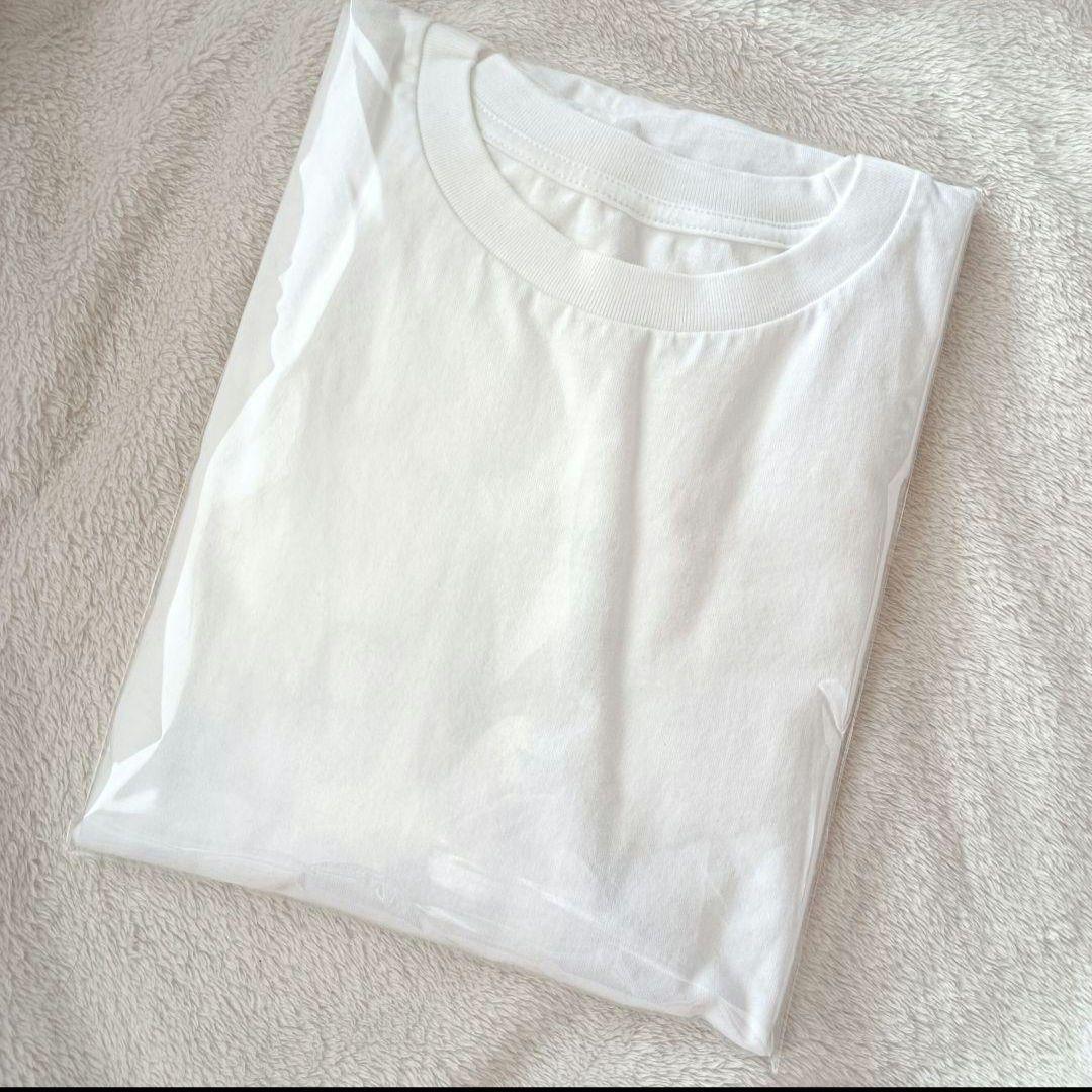 真天地開闢集団ジグザグ 参拝装束 定番 Tシャツ 白 呪文 XXXL