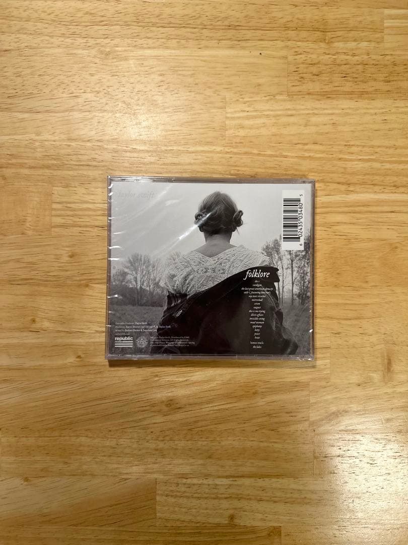 Taylor Swift folklore サイン入り CD