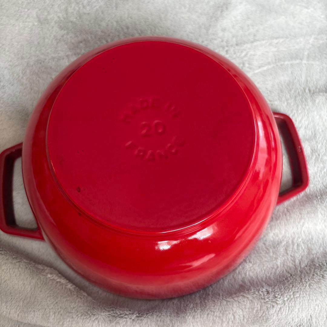 ストウブ ワナベ L チェリー 20cm STAUB Wa-NABE