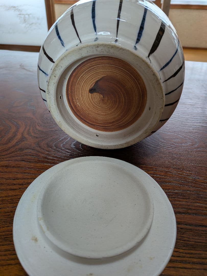 陶器の火消し壺