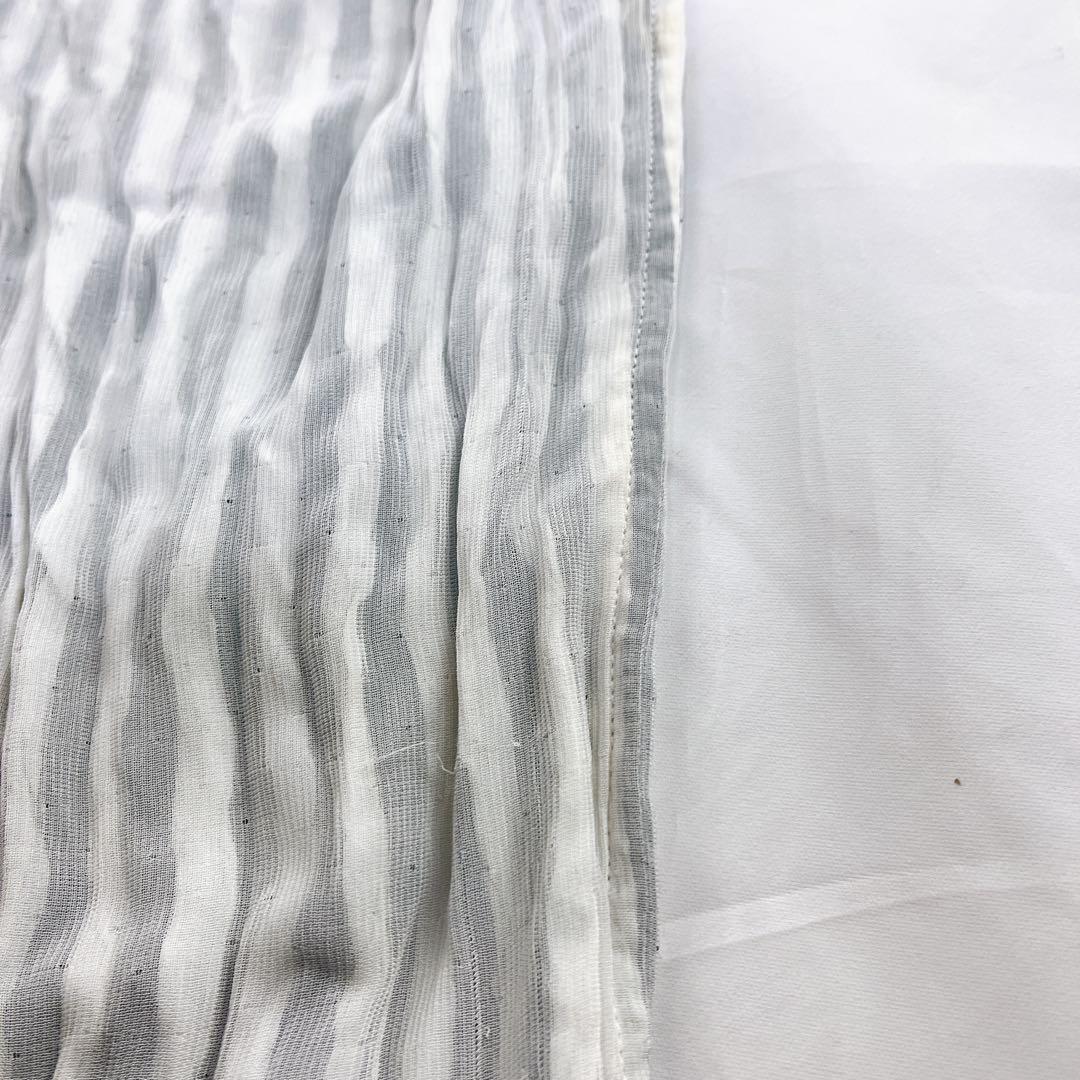 希少✨ISSEY MIYAKE シアー ファスナー ジップ パンツ ストライプ
