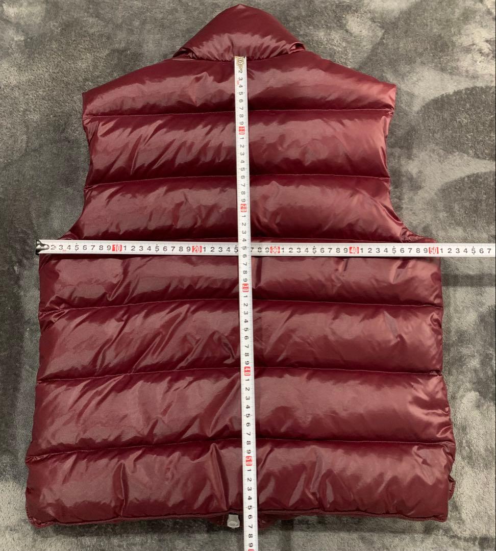 8日まで39,900円☆本物☆ モンクレール ダウン ベスト サイズ：１（Ｍ）