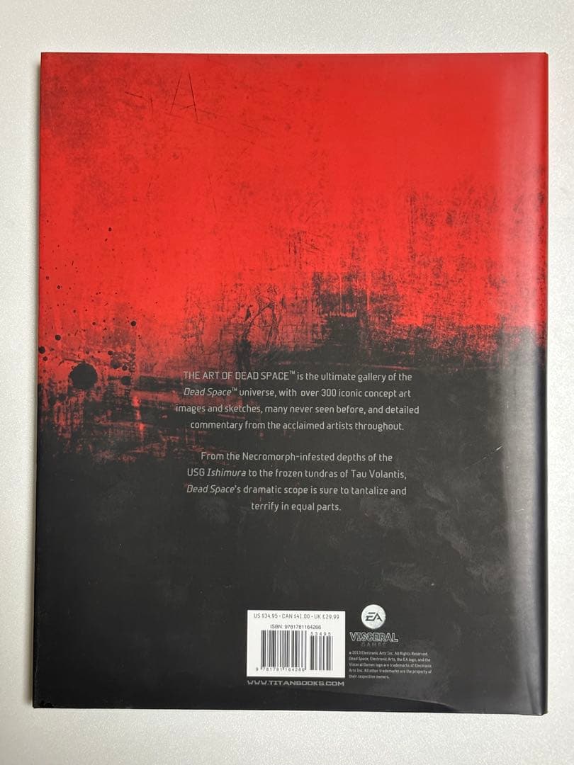 洋書 The Art of Dead Space