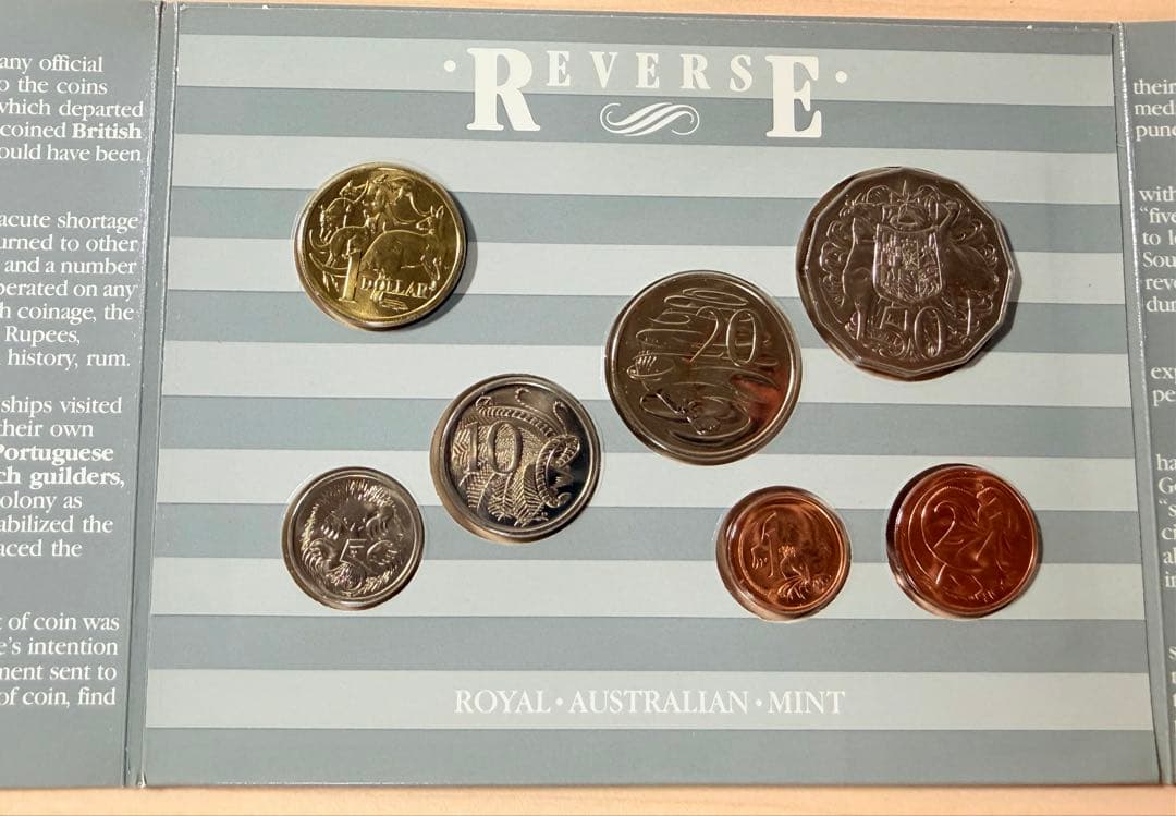 オーストラリア 旧貨幣 ミント コレクション 13セット