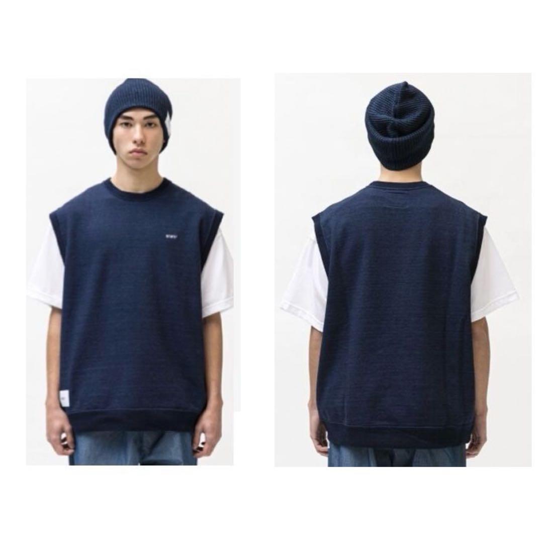 WTAPS｜22SS Ditch Vest Cotton Indigo-X02