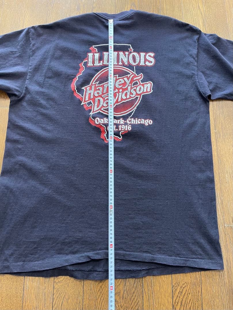 Harley Davidson Hawg Wild 80s Tシャツ