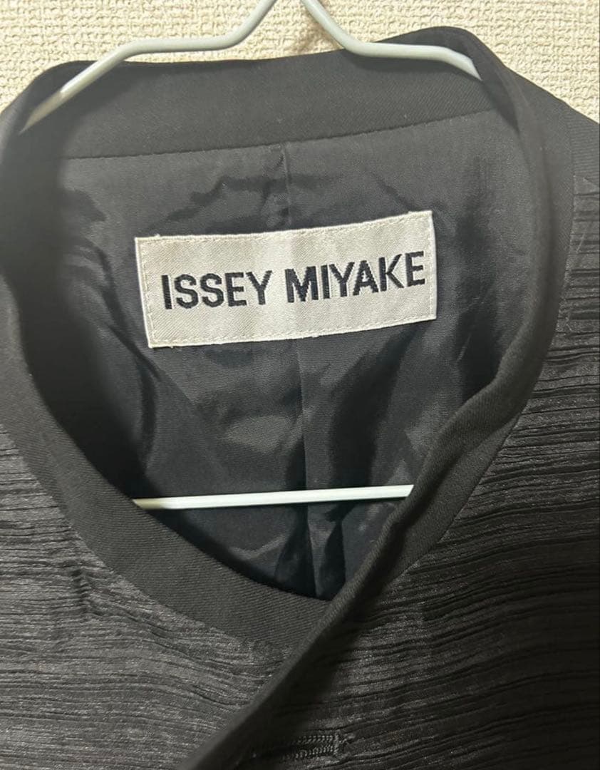 ジャケット・アウター ISSEY MIYAKE MAO COLLAR PLEATS JACKET