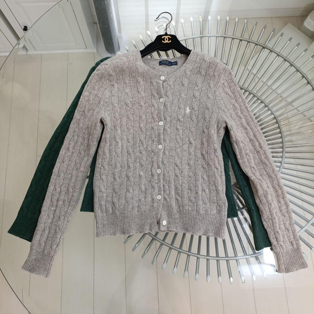 Ralph Lauren ケーブルニットカーディガン