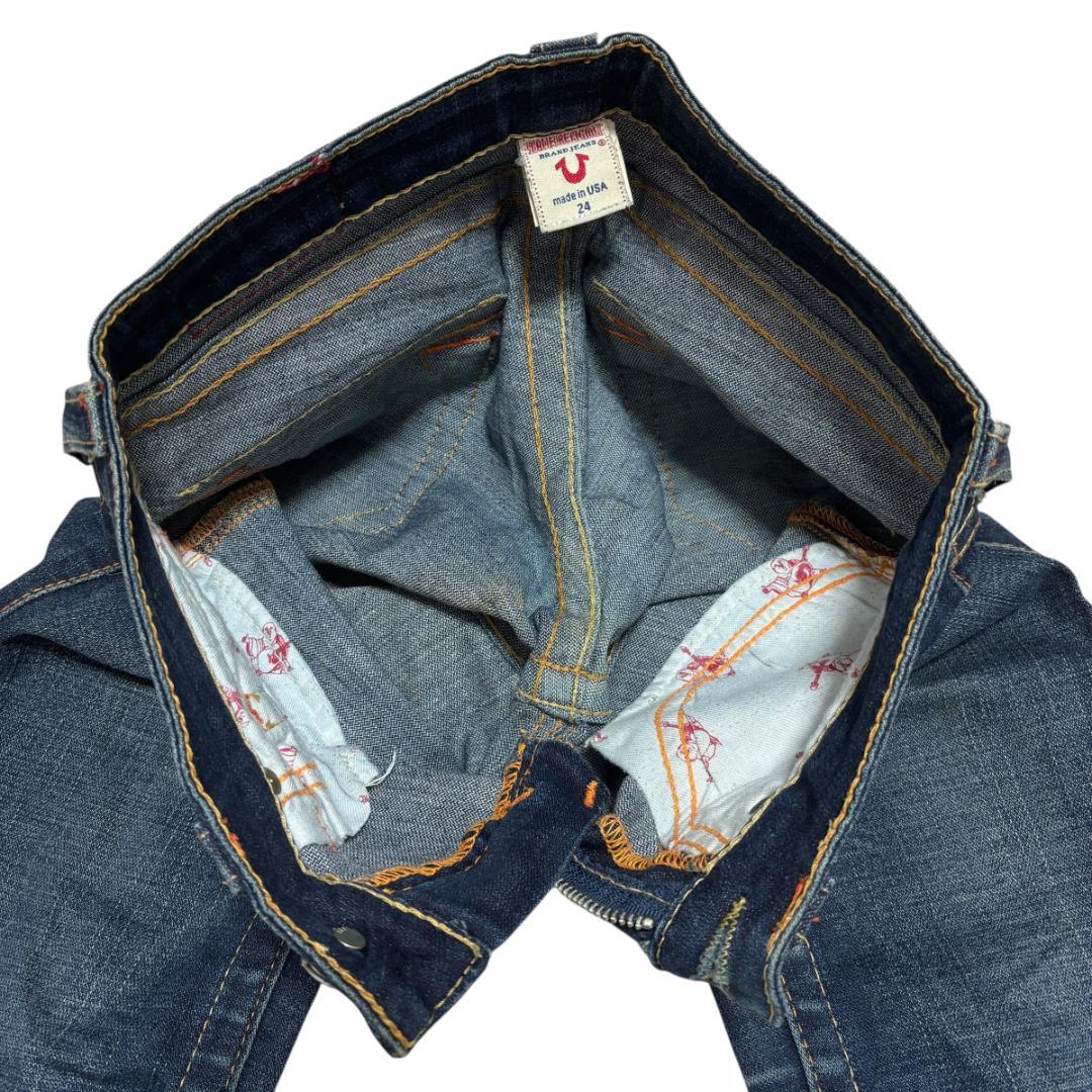 TRUE RELIGION JOEY フレアデニム y2k USA製 24