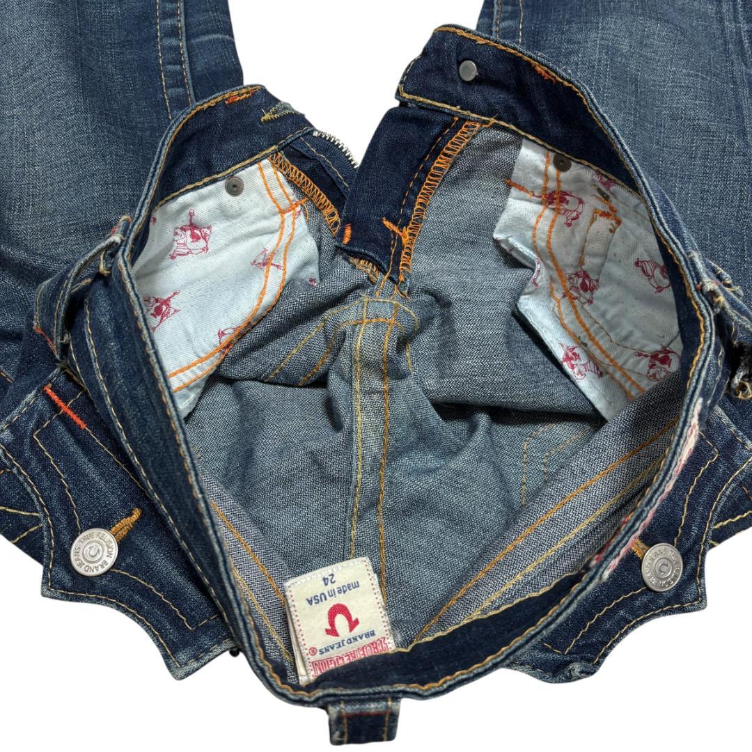 TRUE RELIGION JOEY フレアデニム y2k USA製 24