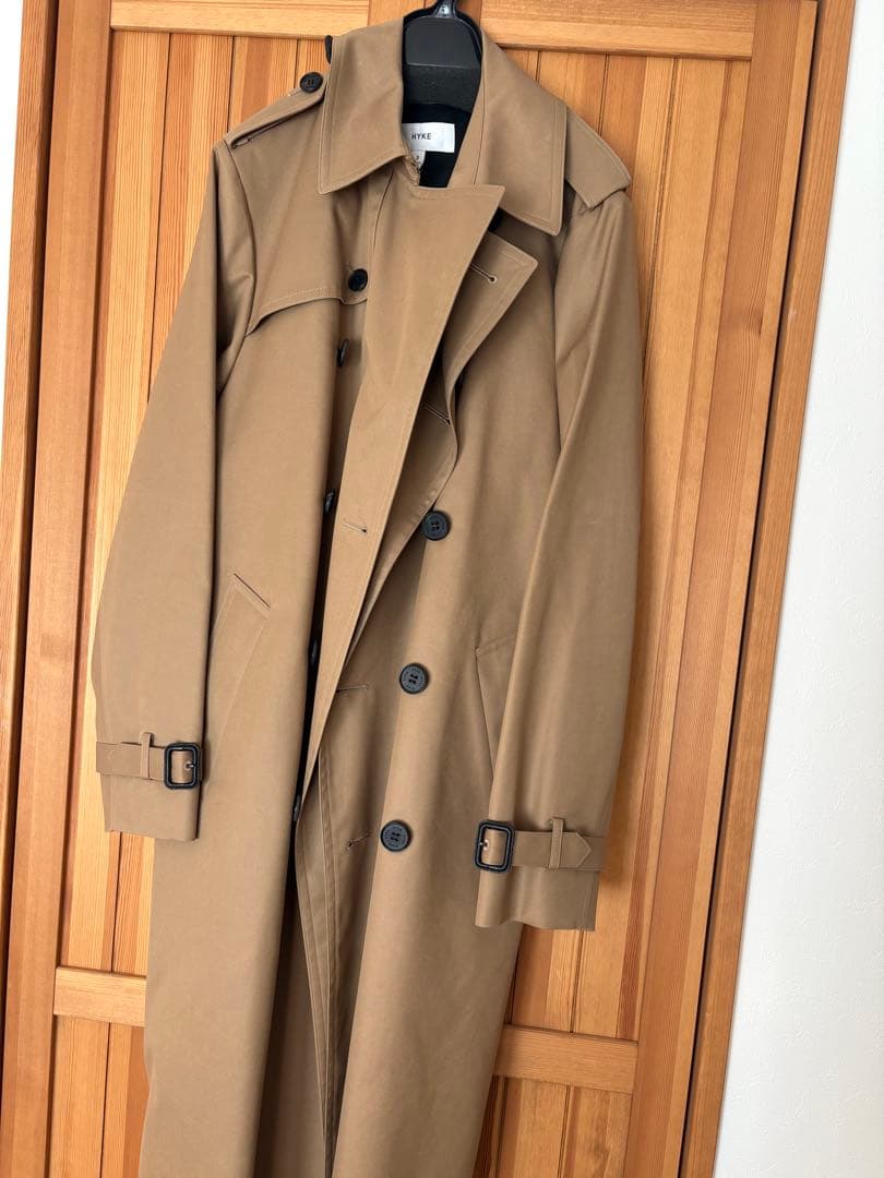 新品　ハイク トレンチコート ロング L