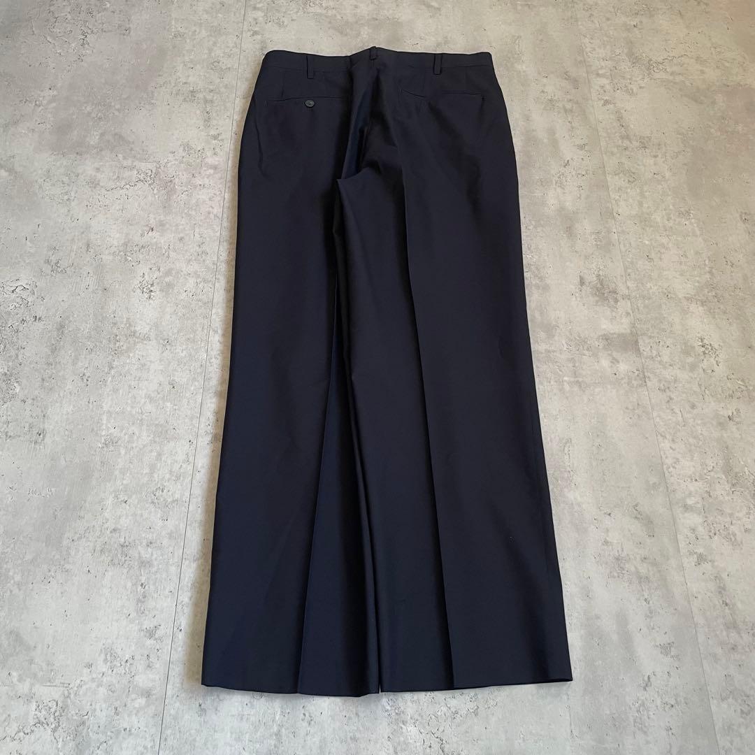 90's vintage ダブルスーツ　セットアップ　ネイビー　モード　卒業式