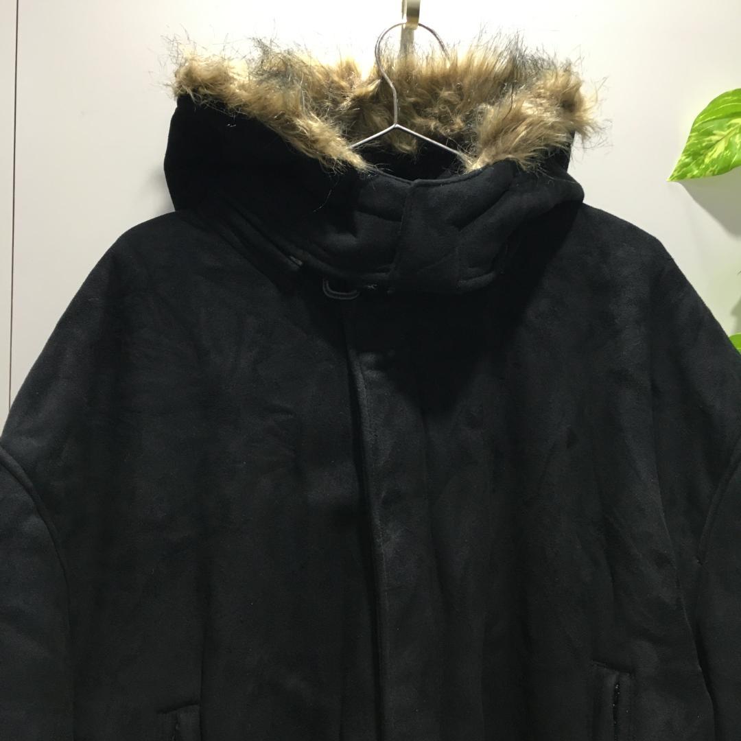 OPERA UOMO モッズコート 54　ブラック　アウター　中綿コート