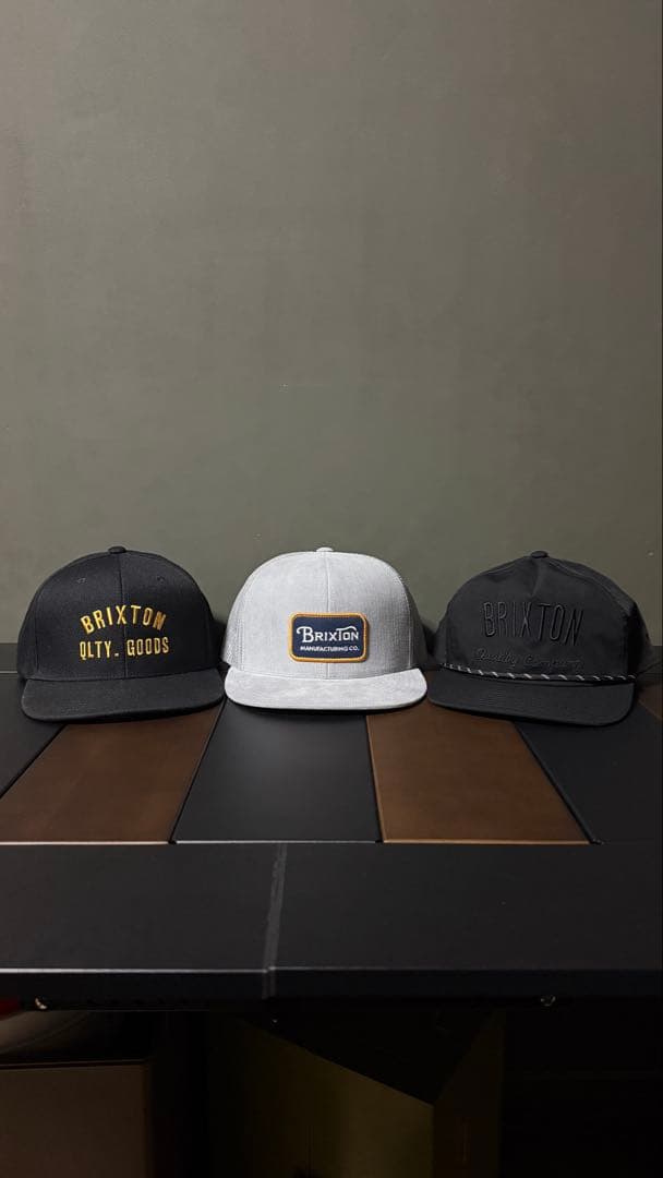 BRIXTON キャップ 3点セット　ブリクストン