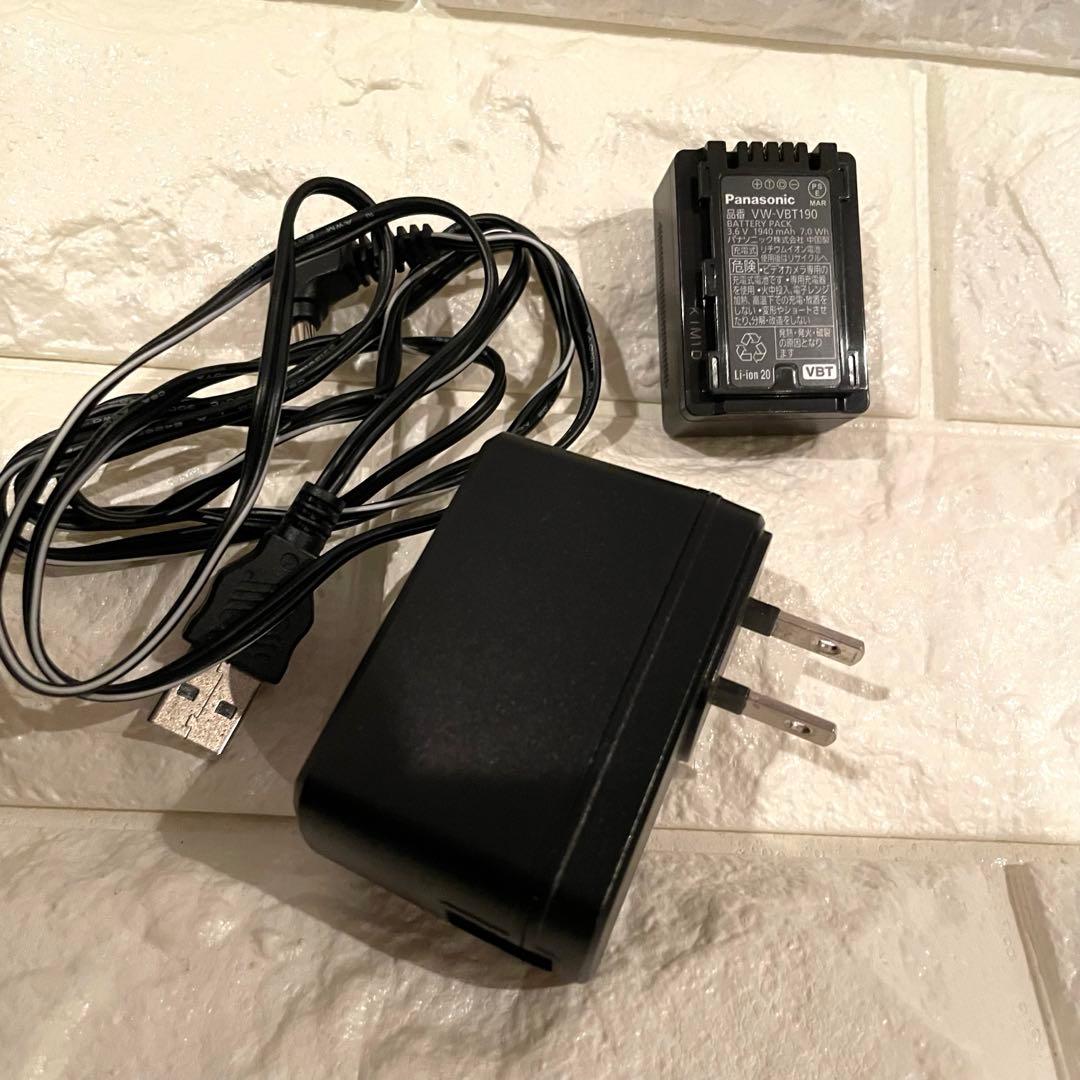 ビデオカメラ panasonic hc-w580m