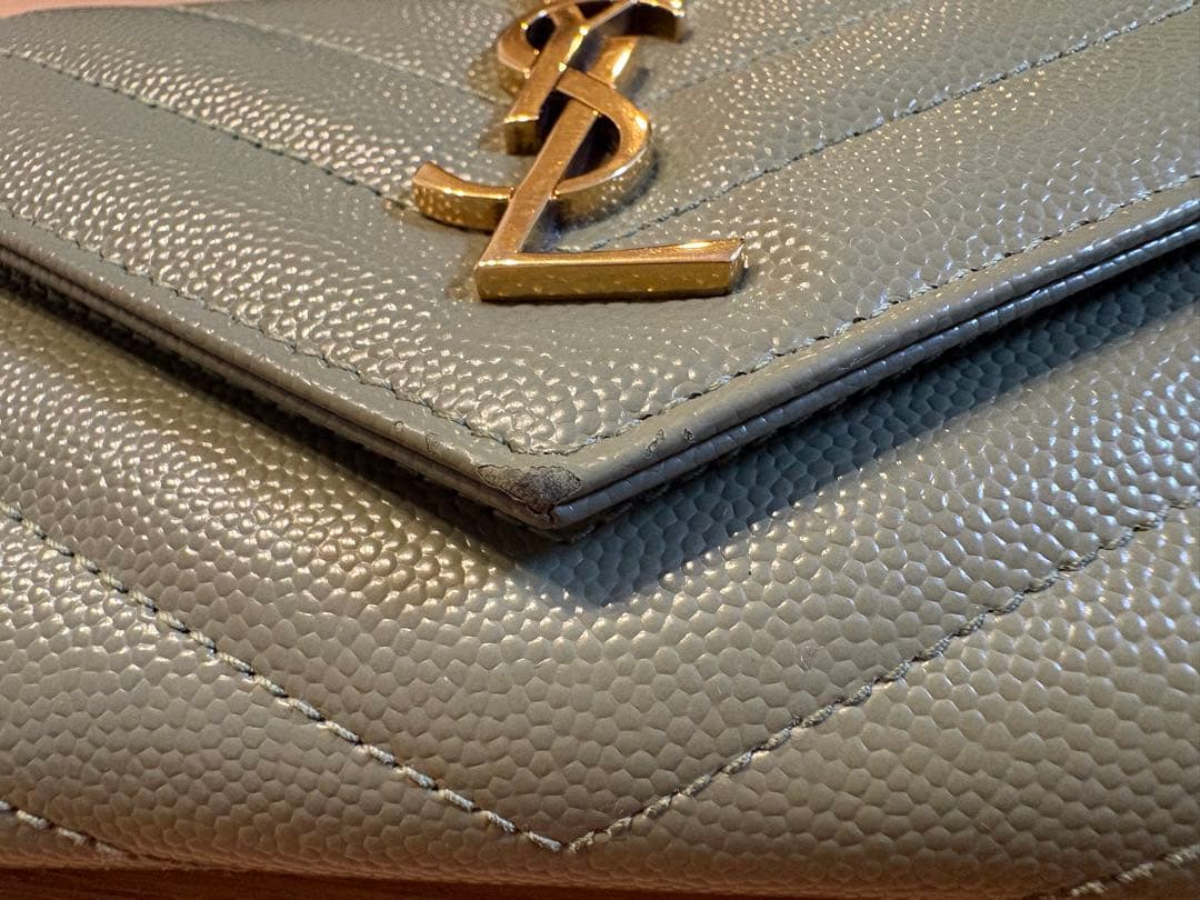 【3/22限定値下げ】SAINT LAURENT コンパクトウォレット