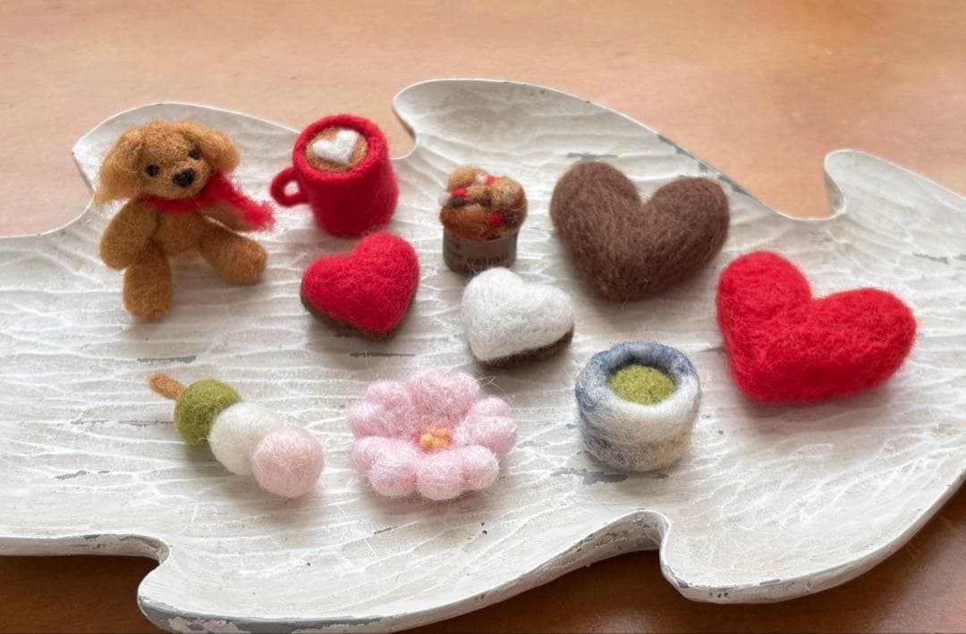 ショコラ様　オーダー　バレンタイン　花より団子