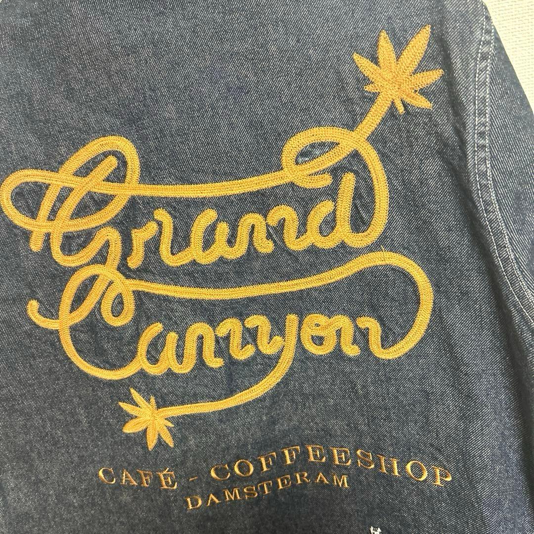 GDC グランドキャニオン デニムジャケット カバーオール 刺繍