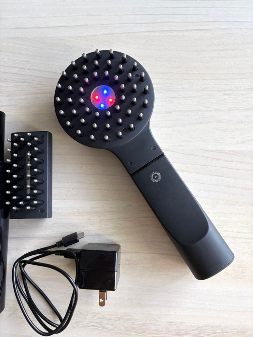 【正規品】デンキバリブラシ2.0 美顔器・美容器 ブラック　箱あり　稼働確認済
