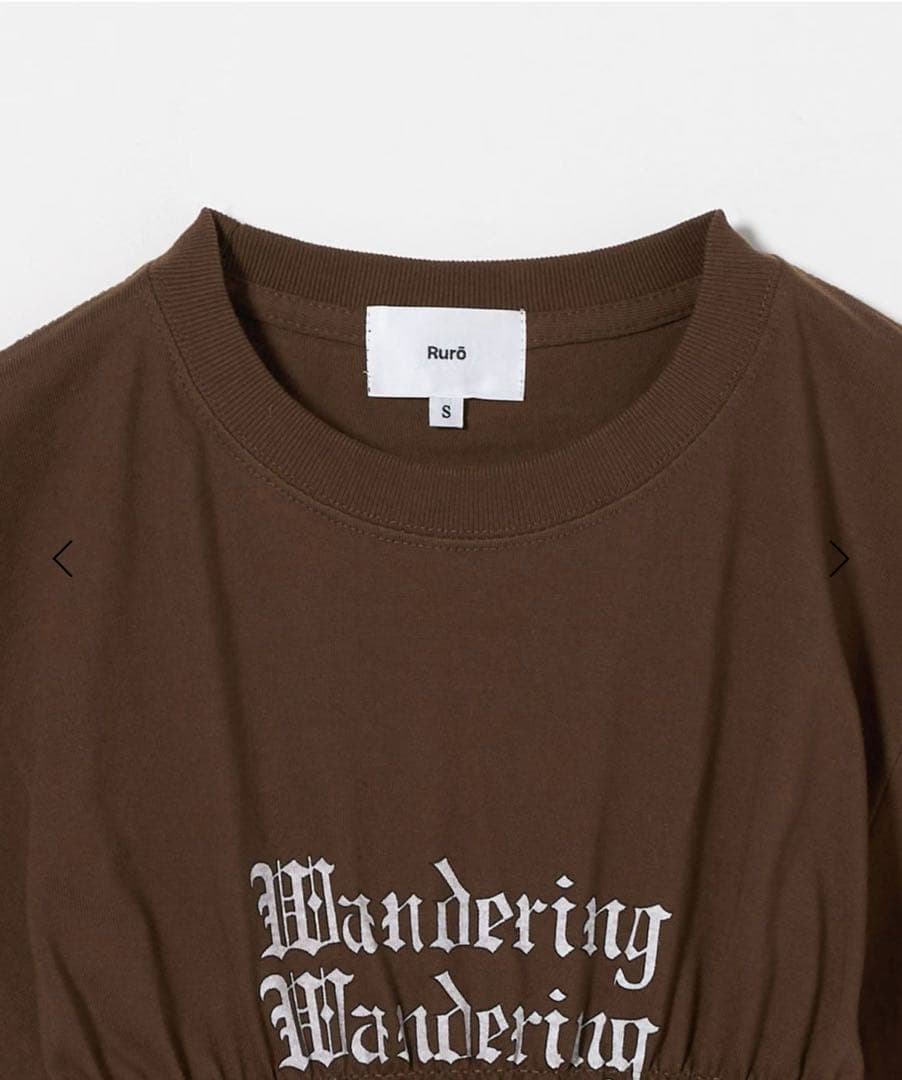 Ruro × 6 SHIRRING Tシャツ