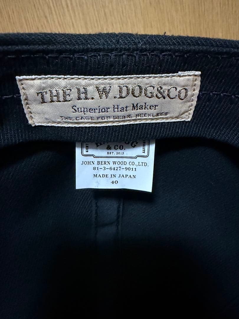 帽子 THE H.W.DOG&CO TRUCKER CAP 40