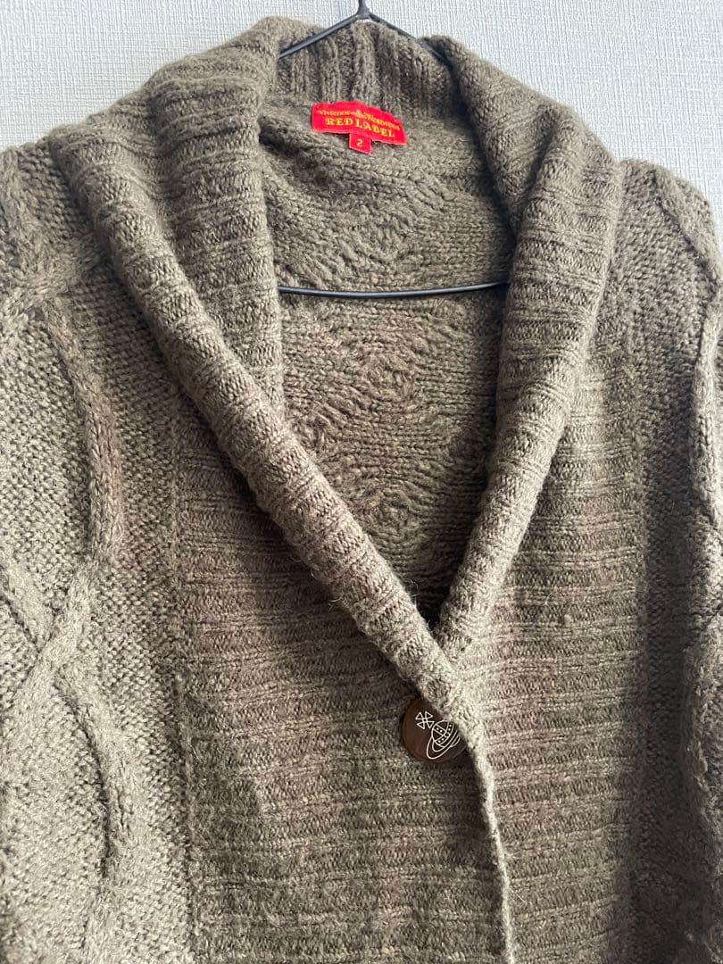 VivienneWestwood★ボレロ風　カーキニット