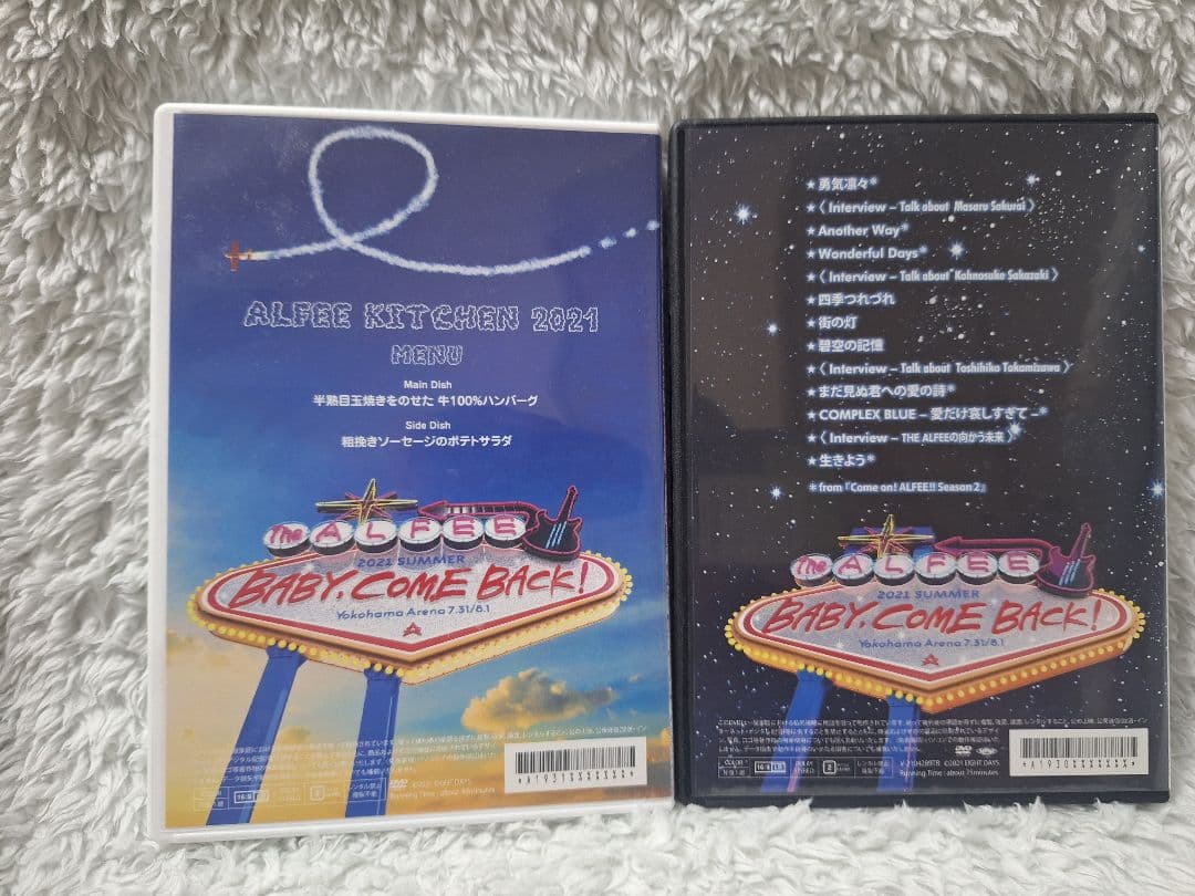 THE ALFEE 「baby,cone back!」DVDパンフレット
