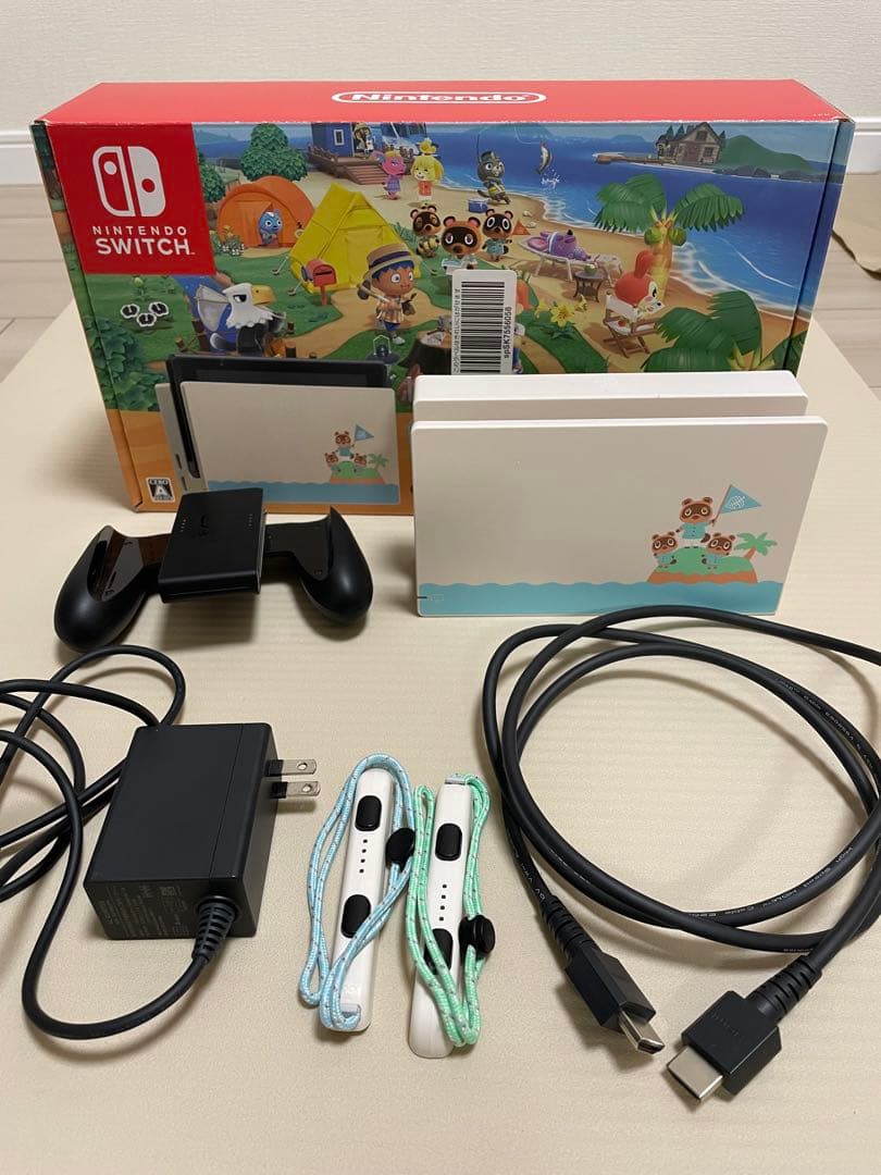 Nintendo Switch 青/緑 本体 あつ森オリジナルパッケージ