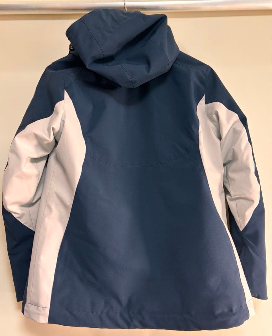 ★美品★nnoumスキーウェア ネイビー　レディースM キッズ150-160