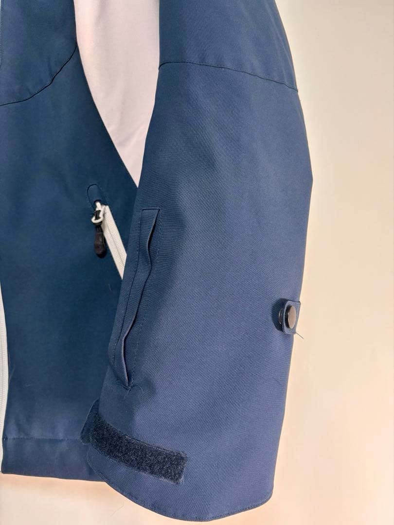 ★美品★nnoumスキーウェア ネイビー　レディースM キッズ150-160