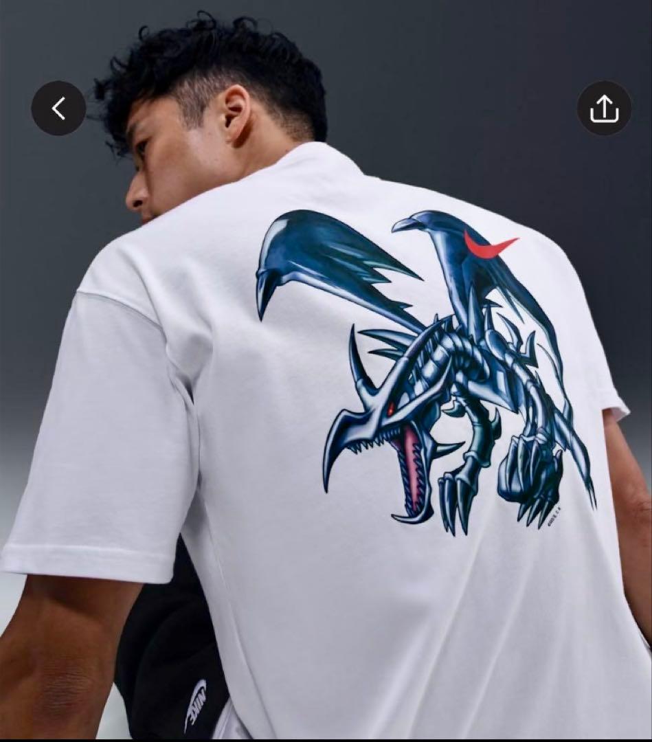 遊戯王 NIKE ソロ スウッシュ Tシャツ 城之内 Lサイズ