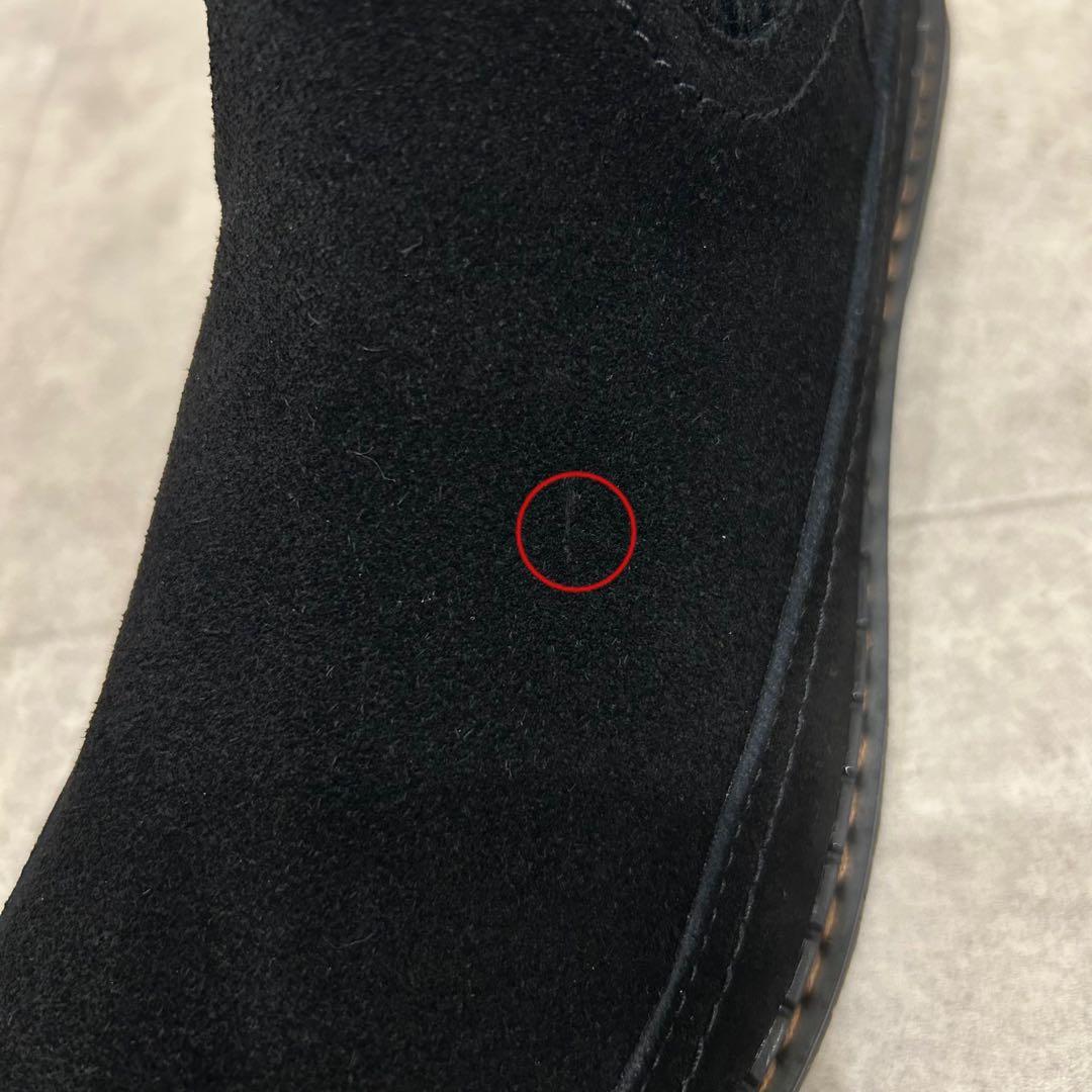 ミネトンカ MINNETONKA 本革 撥水加工 サイドゴアブーツ 黒 24