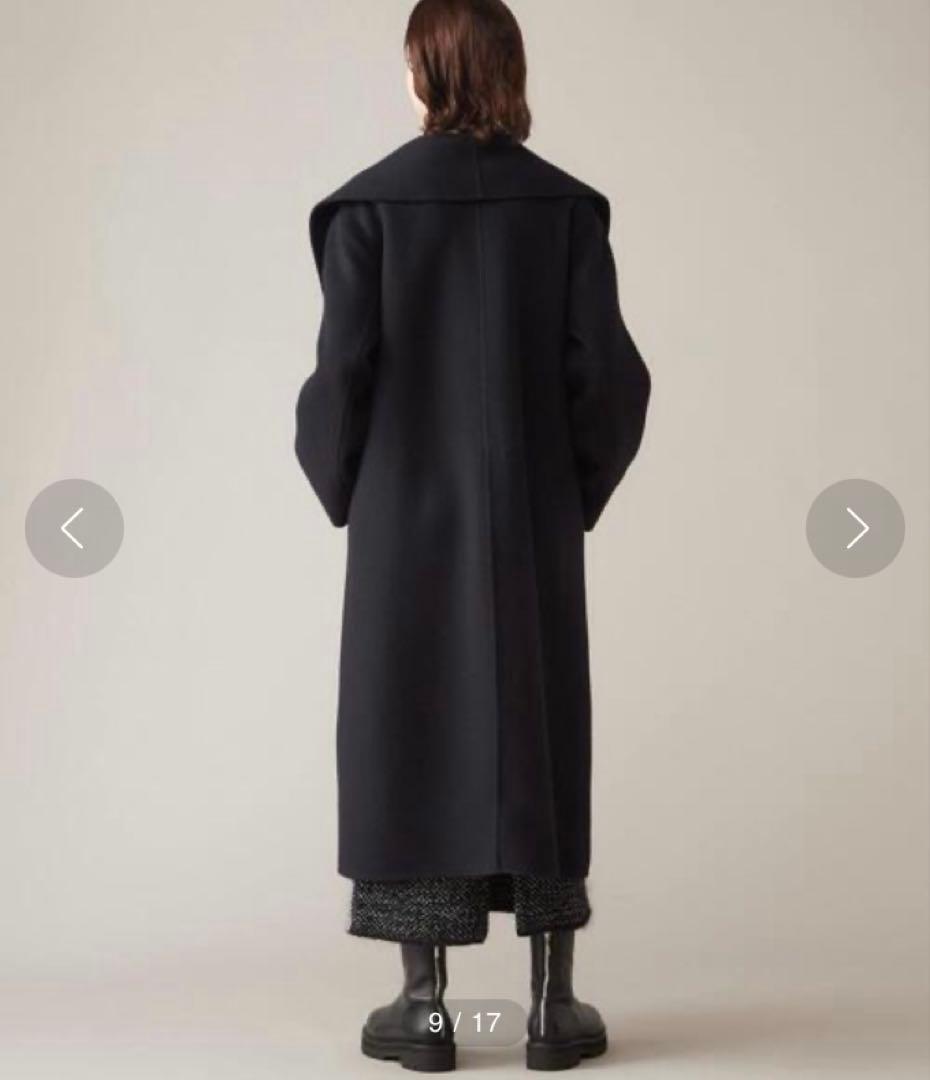 martinique/ショールカラーコート ¥99,000