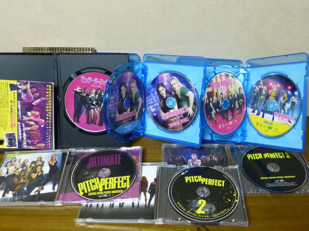 ピッチ・パーフェクト Pitch Perfect 　DVD+CD 　全巻揃い