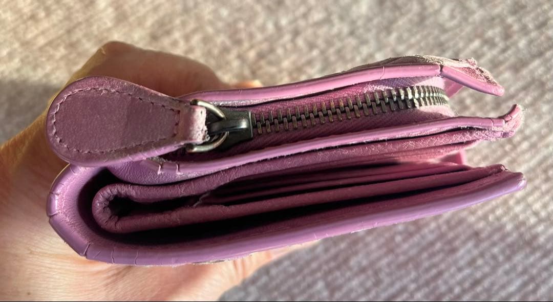【美品】Bottega Veneta イントレチャート　purplepink