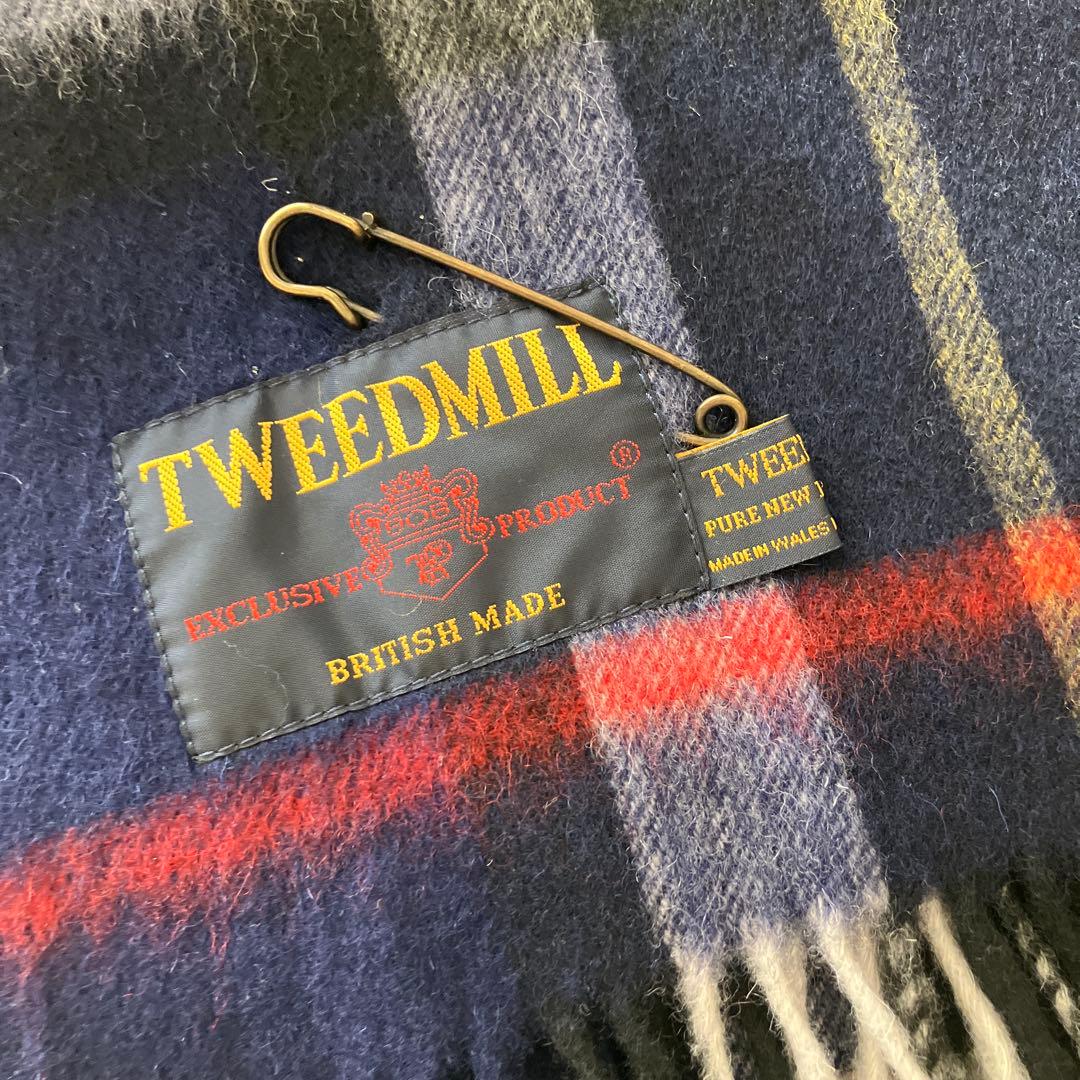 ココ様　TWEEDMILL ウール チェックストール