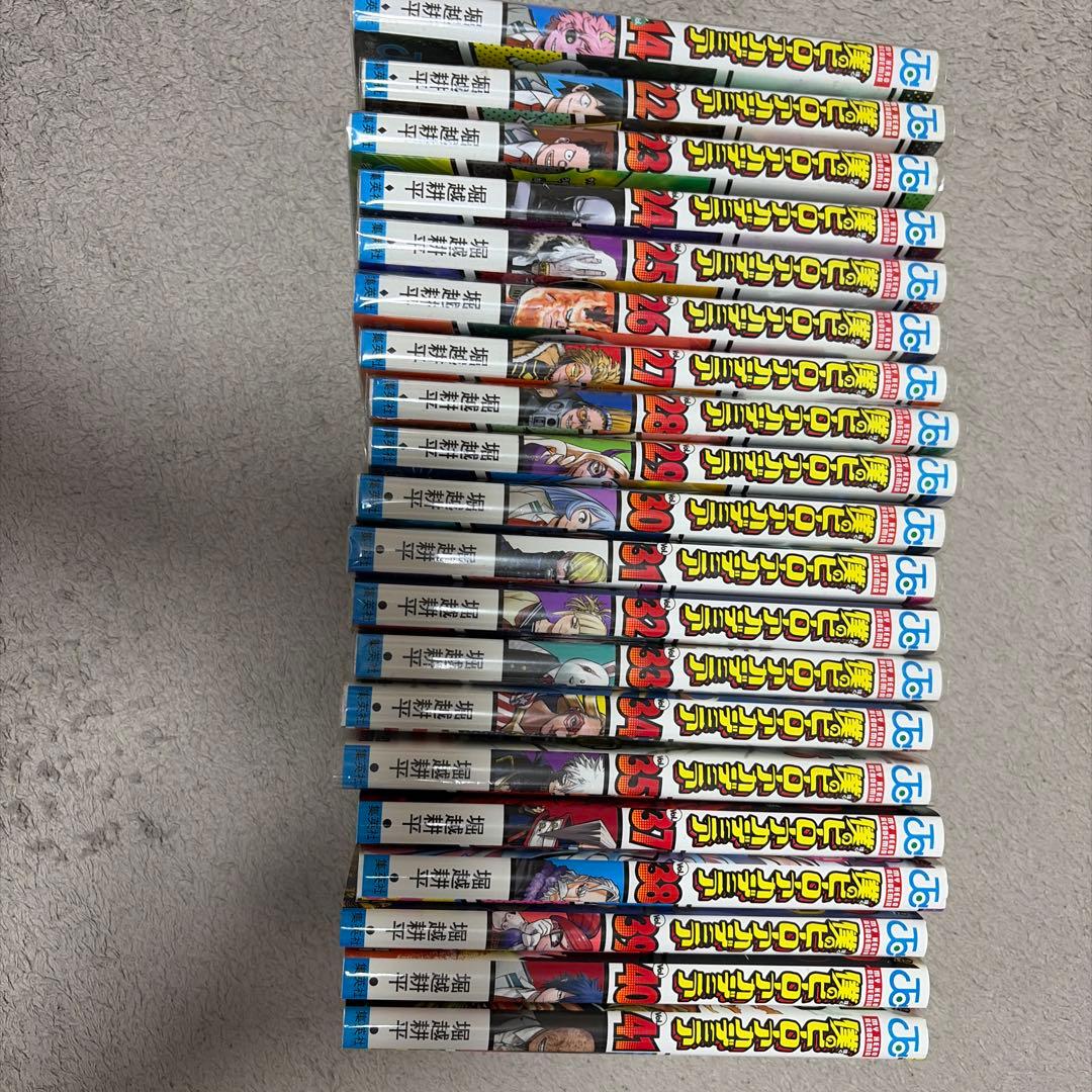 僕のヒーローアカデミア 漫画　14 22〜35 37〜41巻　　特典漫画