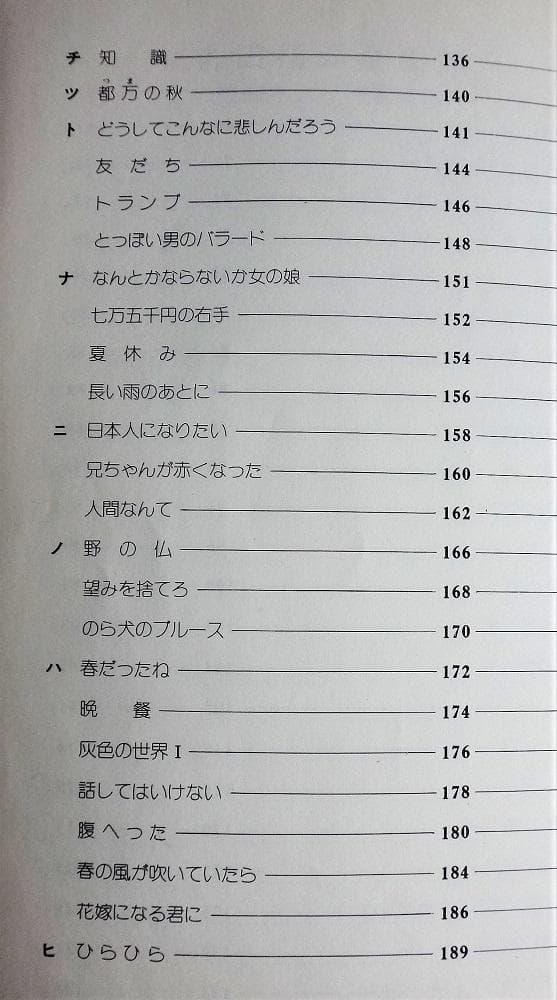 吉田拓郎全曲集　全曲ギター伴奏楽譜　国際楽譜出版社　(表紙　つま恋コンサート)