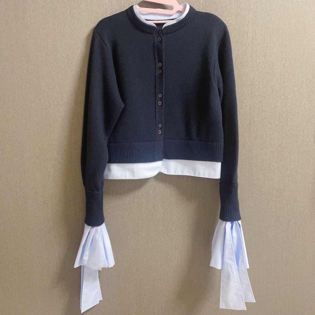 bibiy angelique Knit 正規品 ネイビー
