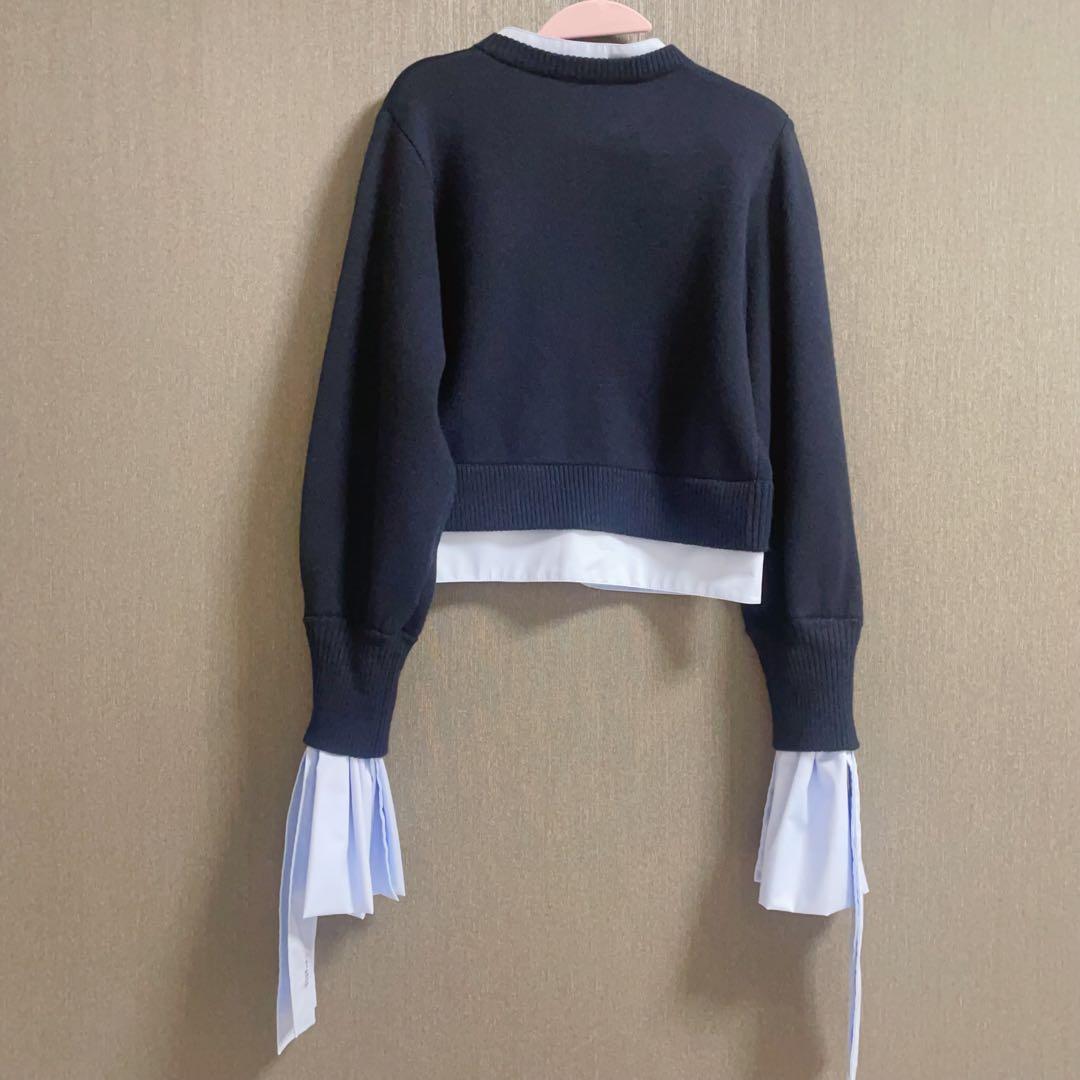 bibiy angelique Knit 正規品 ネイビー