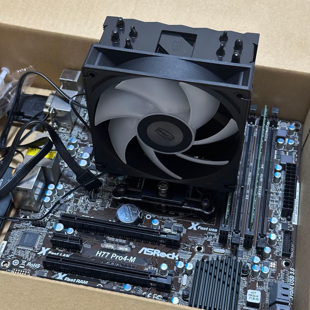 マザーボード I7 3770k + Asrock h77pro4-m + 8gb ddr3