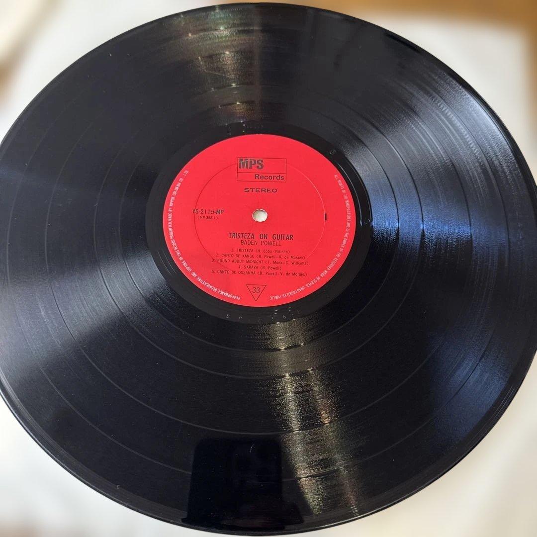 洋楽 Tristeza on Guitar Baden Powell LP