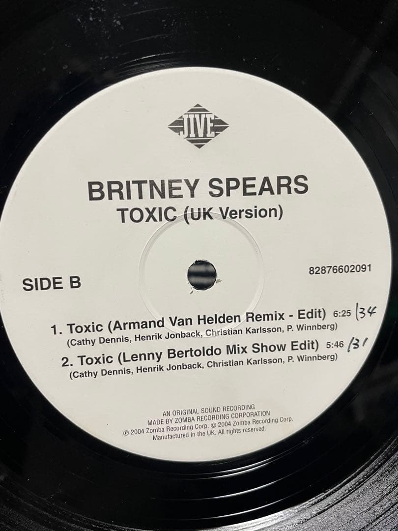激レア　ブリトニー・スピアーズ　Britney Spears – Toxic