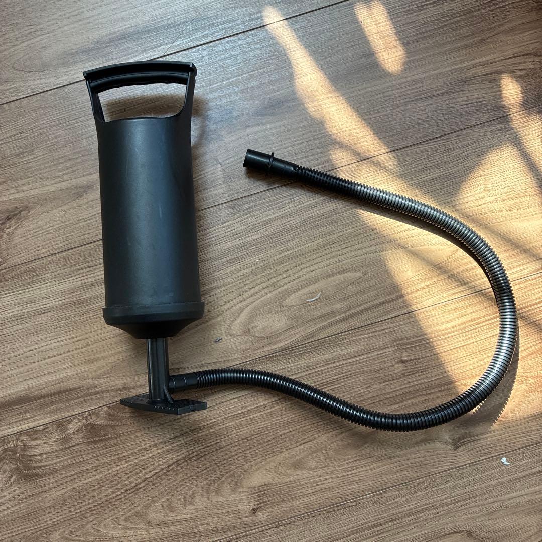 無印良品　空気でできたソファ　チャコール