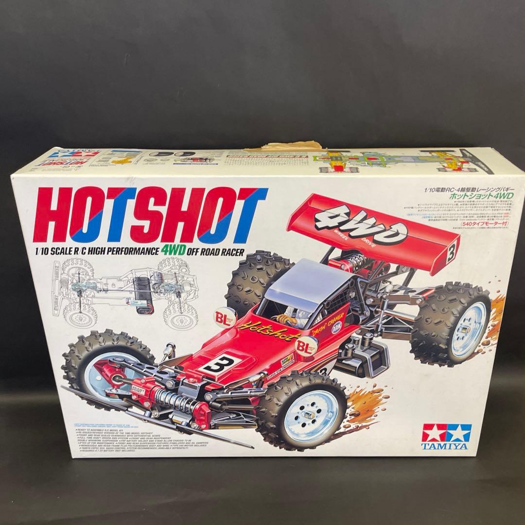 タミヤ　1/10RC ホットショット　ラジコン　予備品複数（未開封）　傷汚れあり