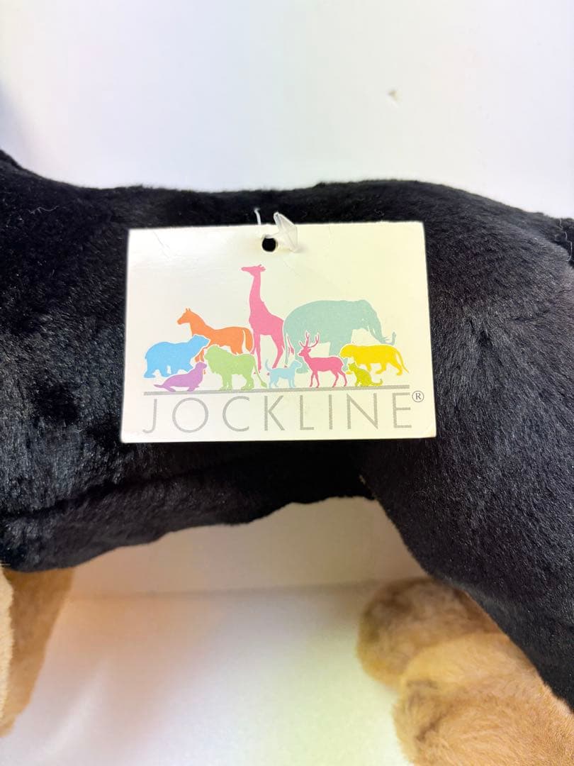 イタリア製 JOCKLINE 犬 ぬいぐるみ リアル 仔犬 タグ付き