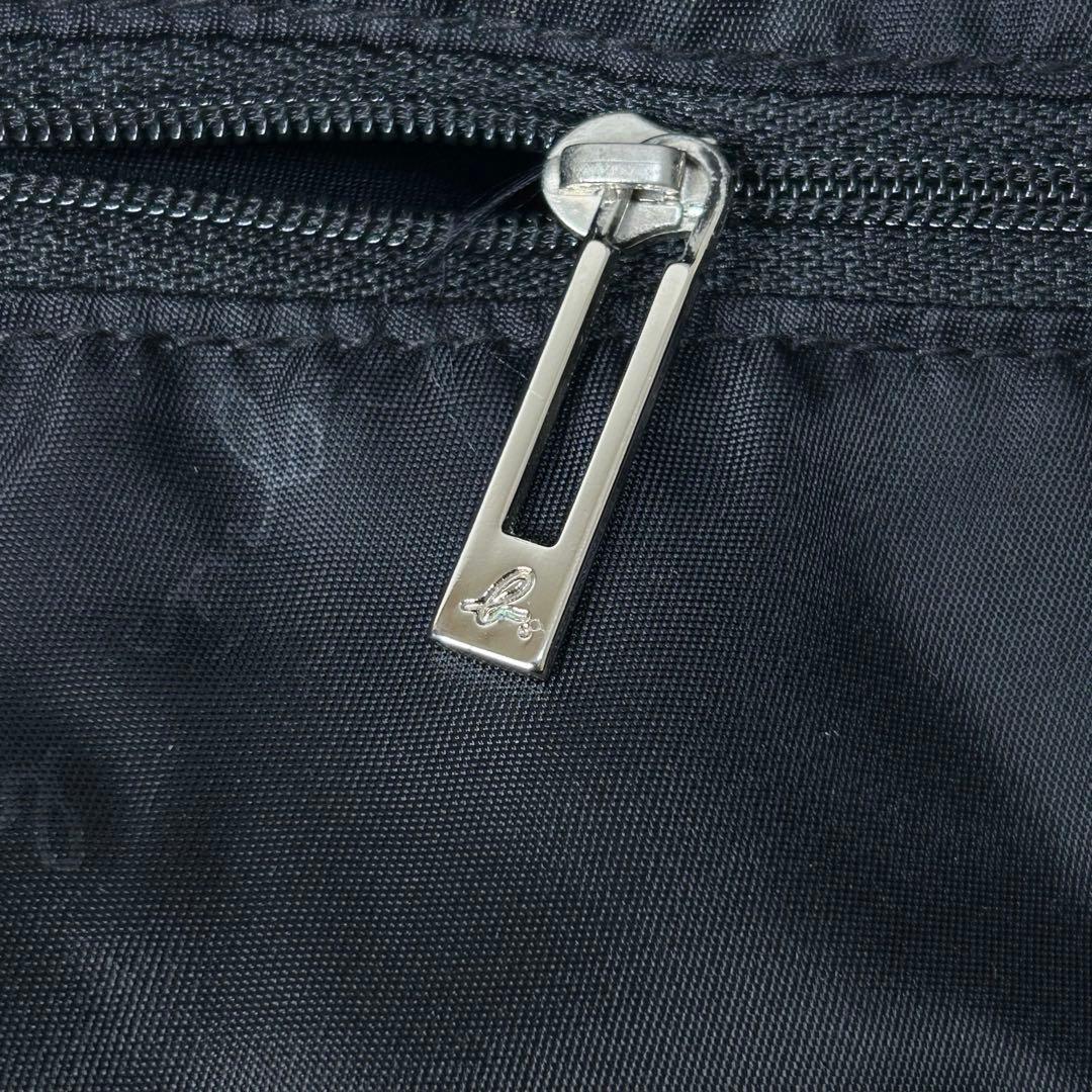 ふ*ん様 美品 アニエスベー ボストンバッグ 鍵付き 2way ブラック コーデ